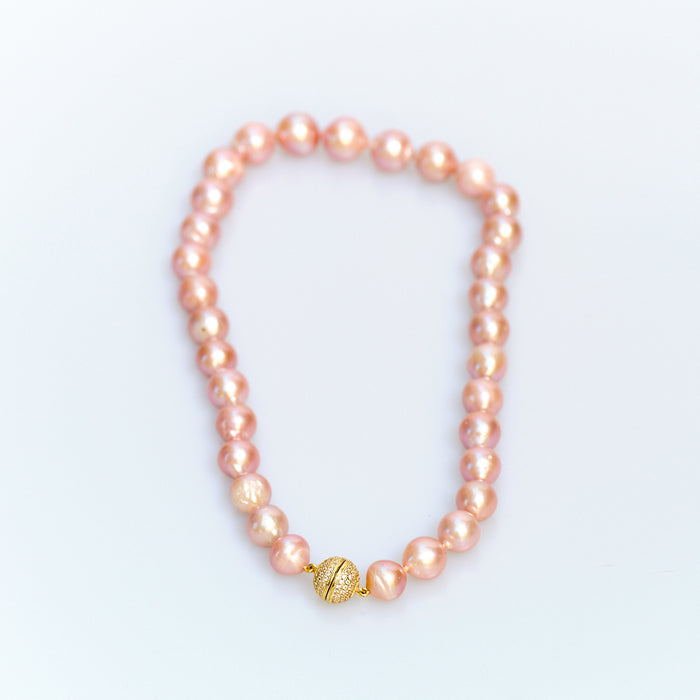 Pink Freshwater Pearl Necklace