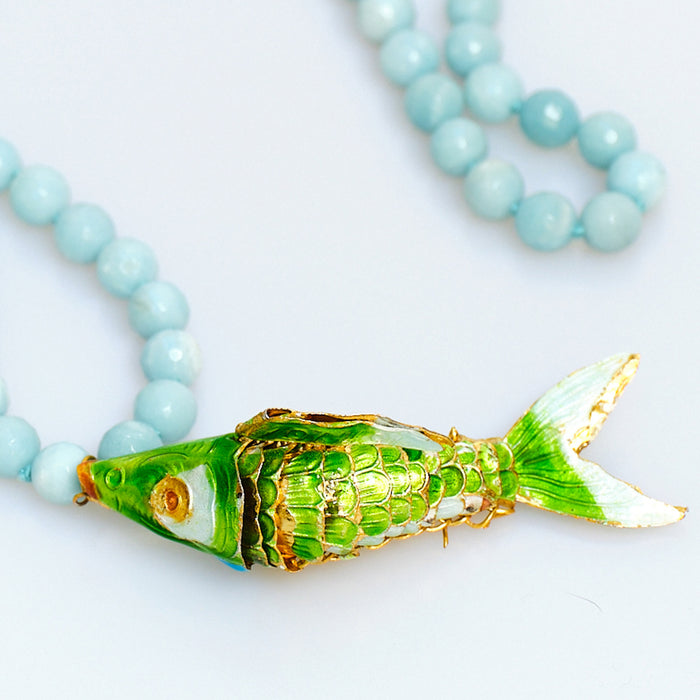 Koi Amazonite Necklace