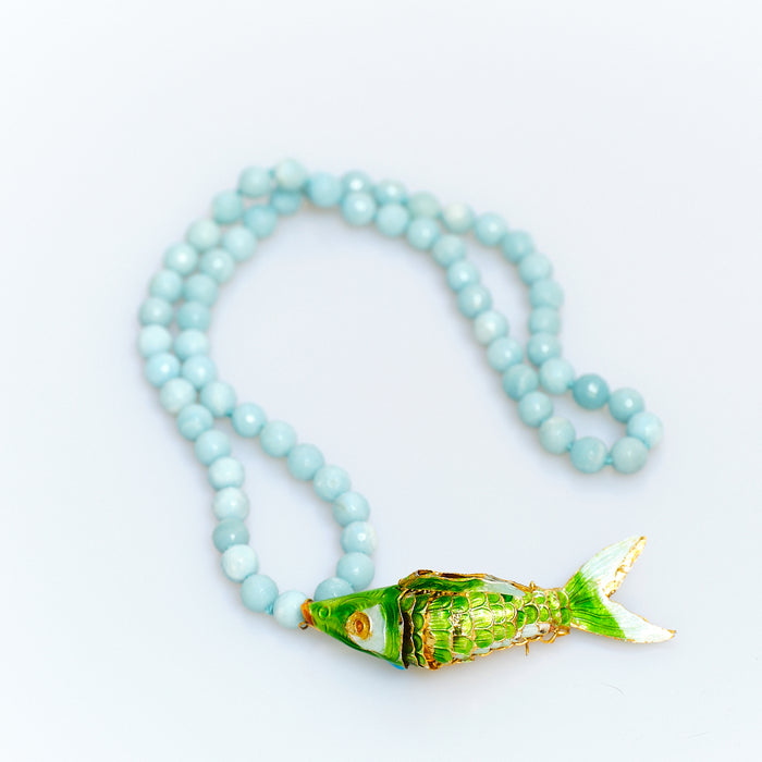 Koi Amazonite Necklace