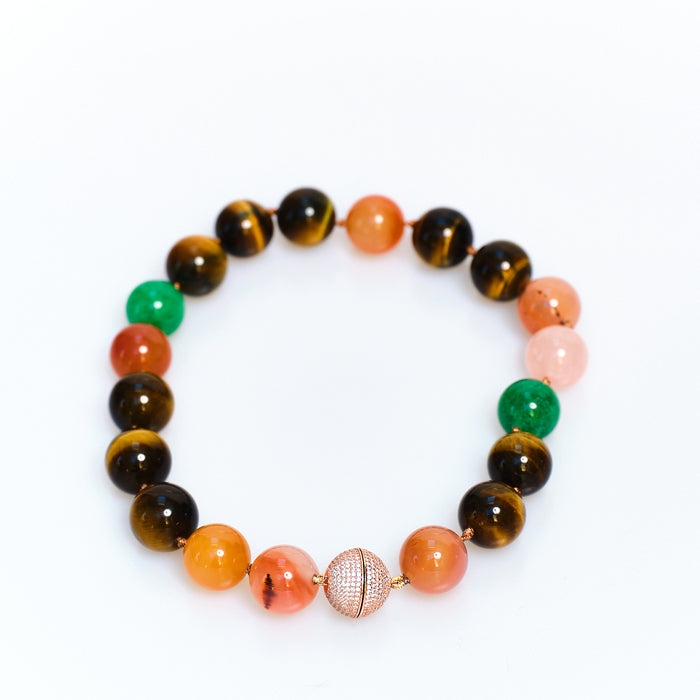Discoball Necklace Mix stones