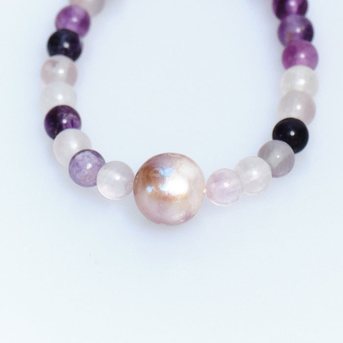 Sugar Pop Pearl & Amethyst Harmony Bracelet