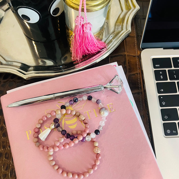 Sugar Pop Pearl & Amethyst Harmony Bracelet