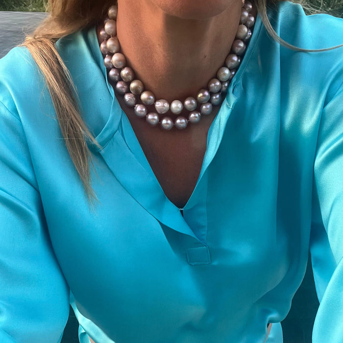 Pink Freshwater Pearl Necklace